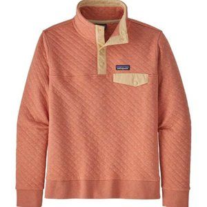 PATAGONIA Quilted Snap-T Pullover Terracotta Orange {U2}